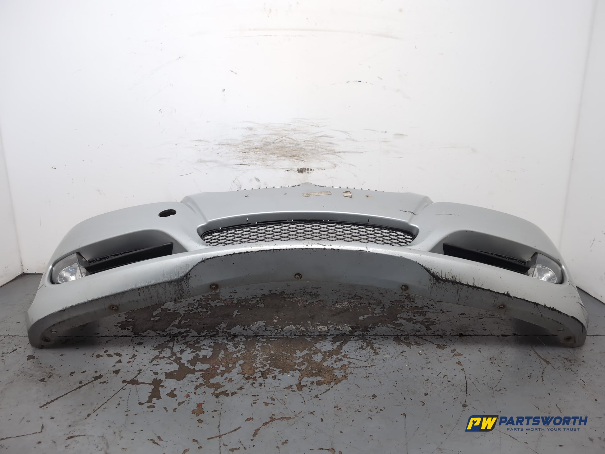 Bmw 320d M Sport Auto 181 Front Bumper Silver 354 2009-2011 - photo 5