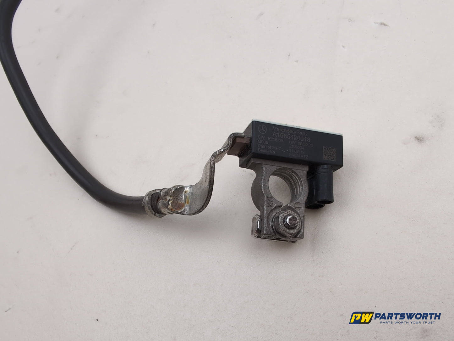 Negative battery terminal  5