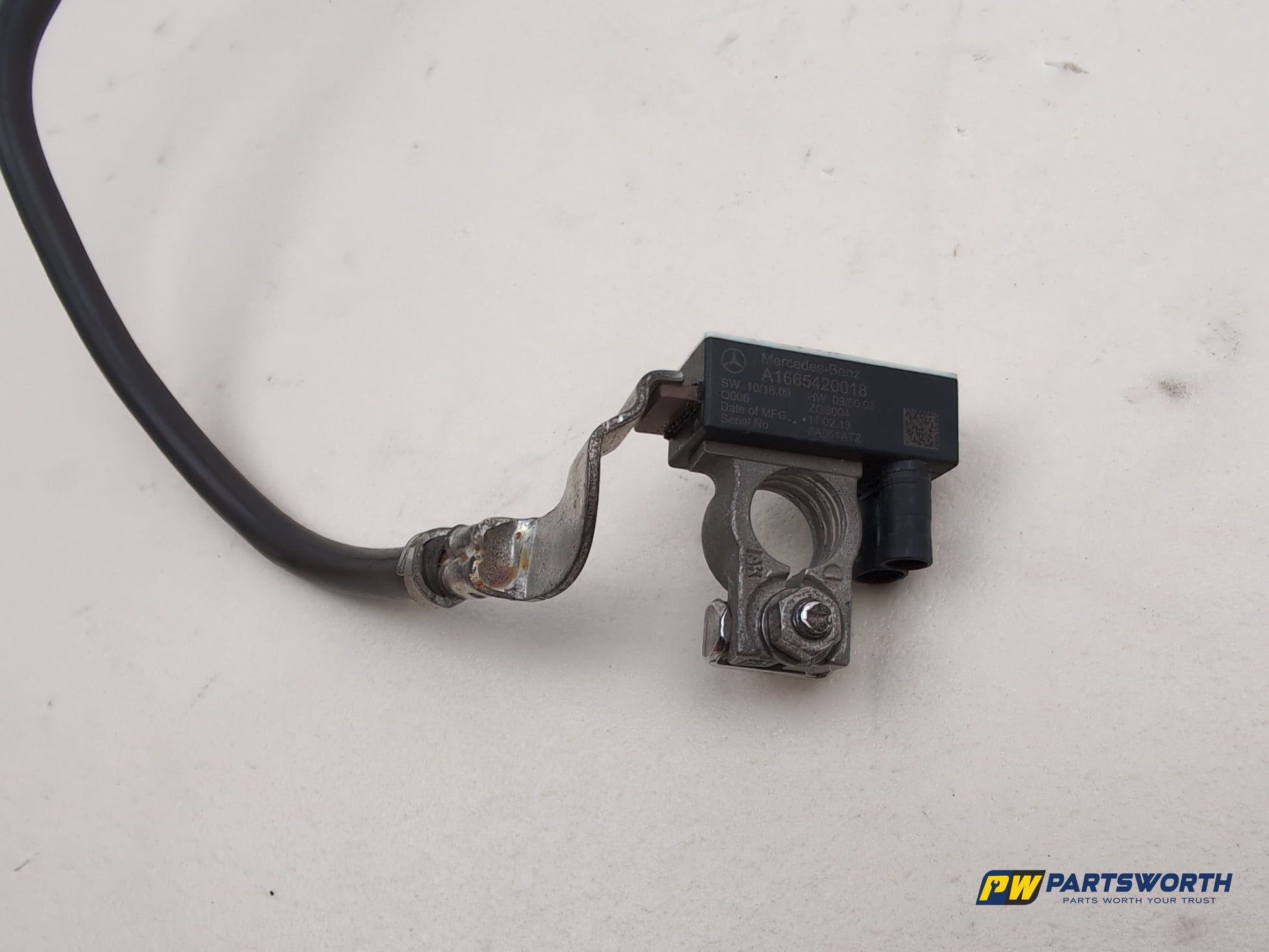 Negative battery terminal  5