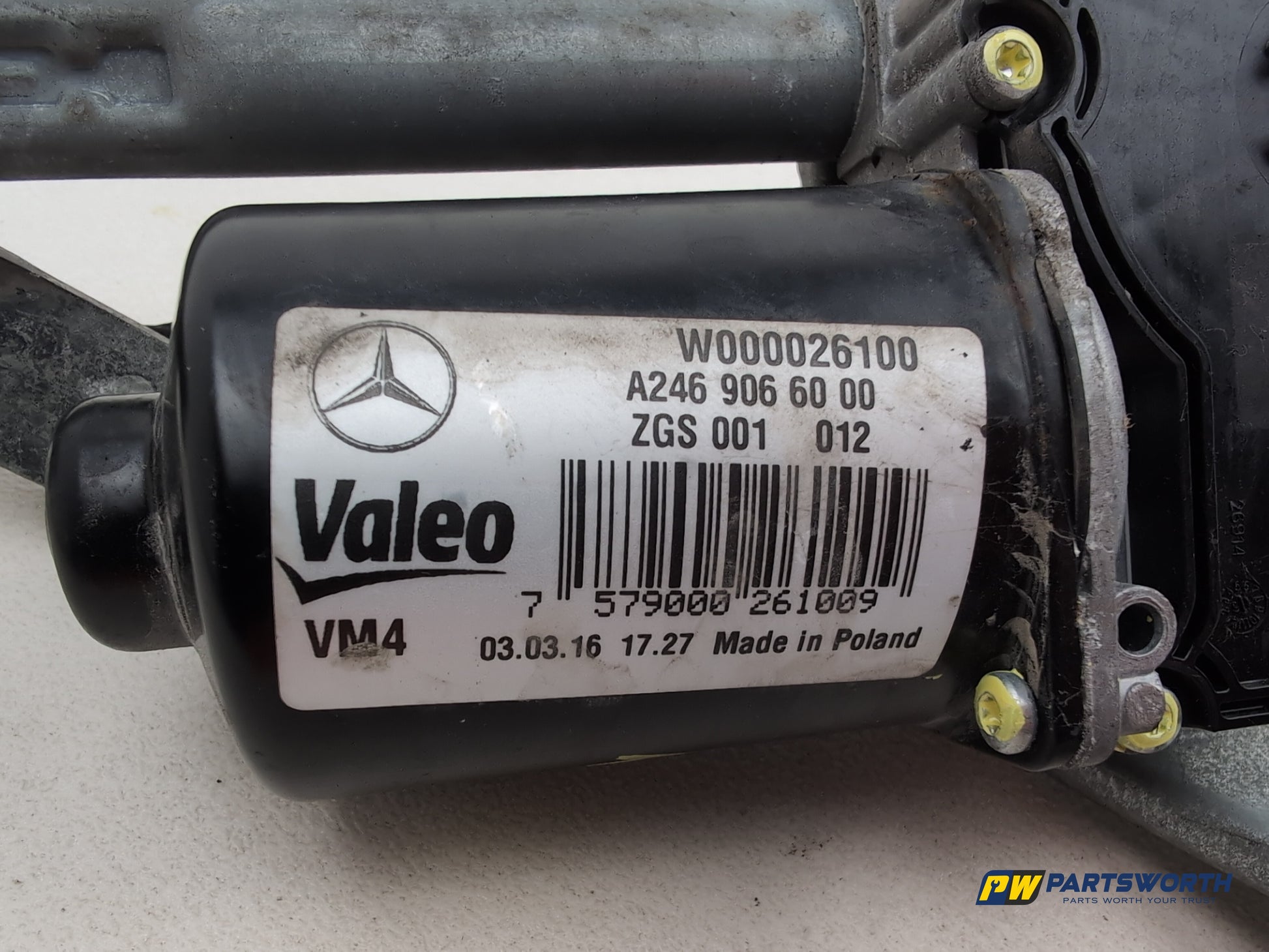 Front Wiper Motor & Mechanism / Linkage 5
