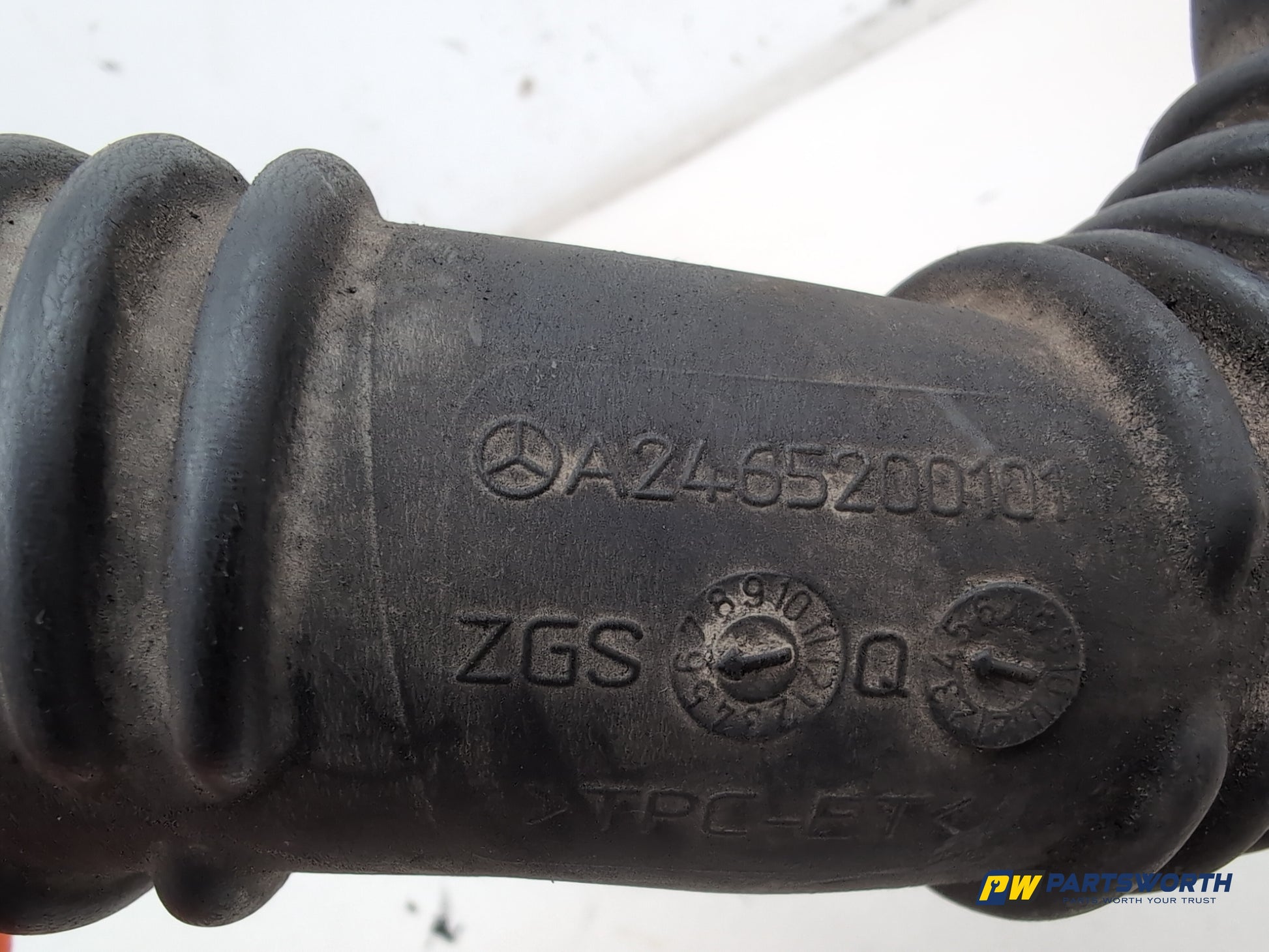 Mercedes-Benz B180 Blueefficiency Sport Cdi Turbo Intercooler Hose A2465200101 - photo 5