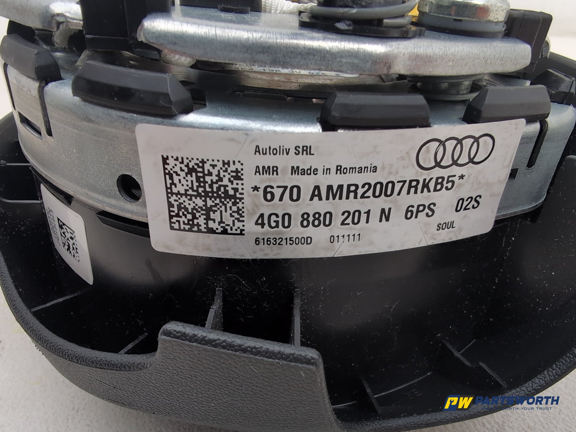 Audi A6 Se Tdi Quattro Auto Steering Wheel Cover 4g0880201n - photo 5