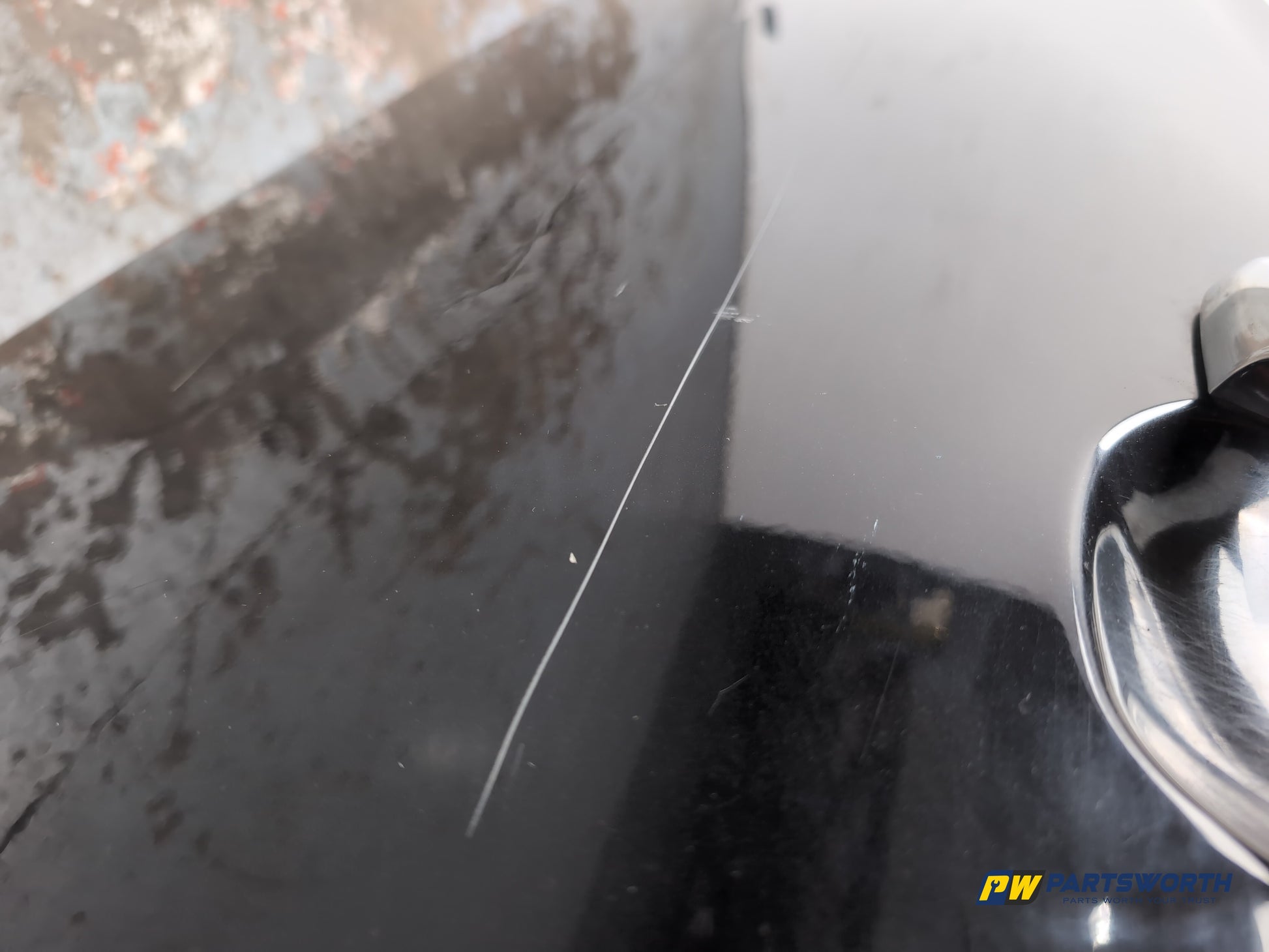 Fiat 500 Pop Front Door Lh Passenger Side White/Black C175 Dual Color 2007-15 - photo 5