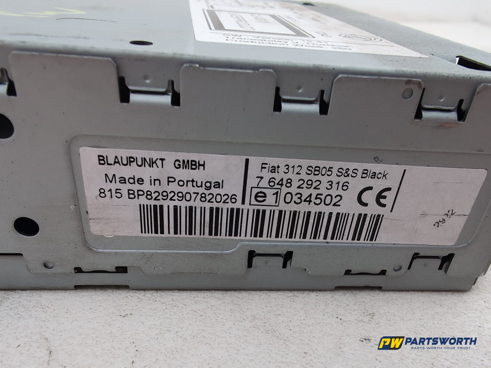 Fiat 500 Pop Cd Player Stereo Radio Module 7648292316 2007-2009 - photo 5