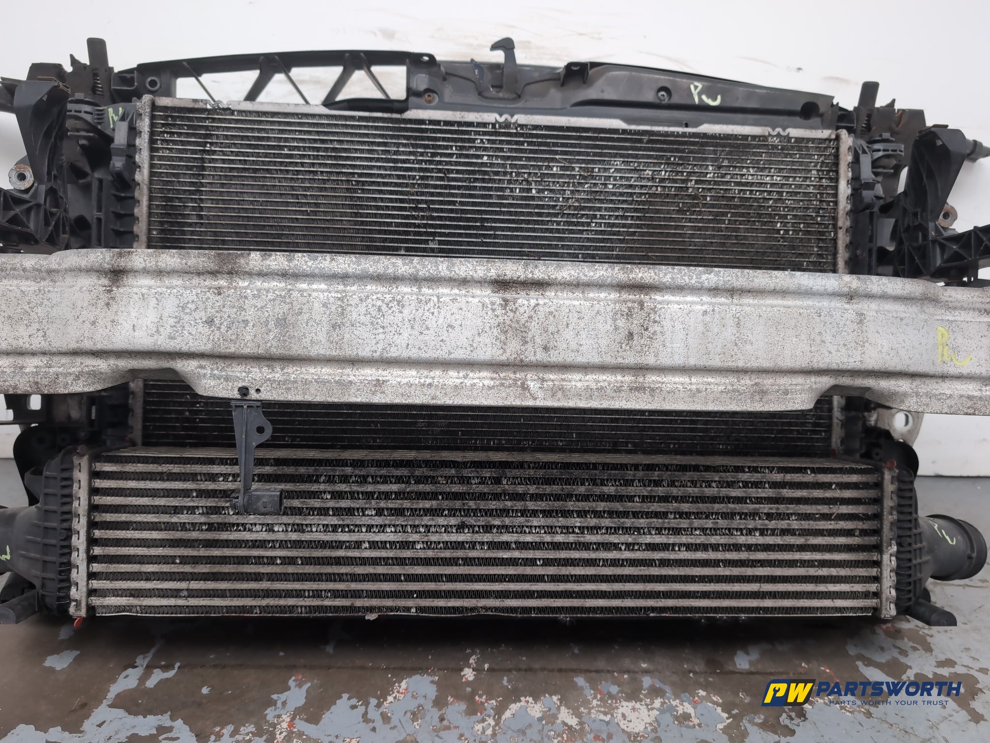 Audi A6 Se Tdi Quattro Auto Radiator Slam Panel Crash Bar Kit 2011-2014 - photo 10