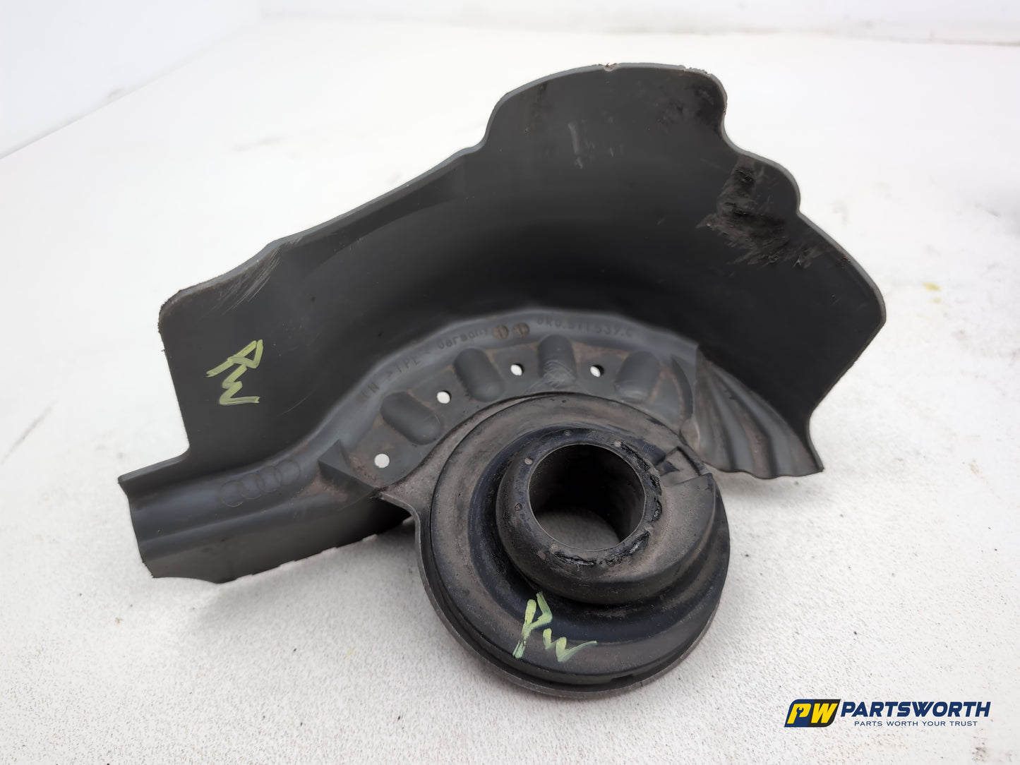 Audi A6 Se Tdi Quattro Auto Rear Spring Coil Lower Guard Cover And Support Pair - photo 5