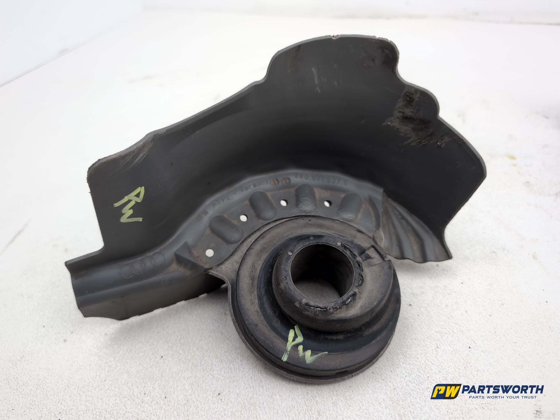 Audi A6 Se Tdi Quattro Auto Rear Spring Coil Lower Guard Cover And Support Pair - photo 5