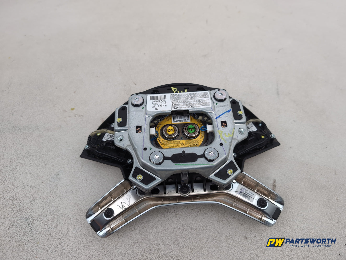 Steering Wheel Airbag Cover 5