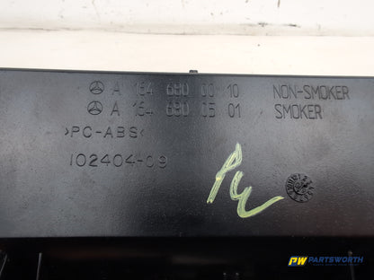 Mercedes-Benz Ml350 Spt Cdi Blueef-Cy A Centre Console Storage Tray A1646800010 - photo 5