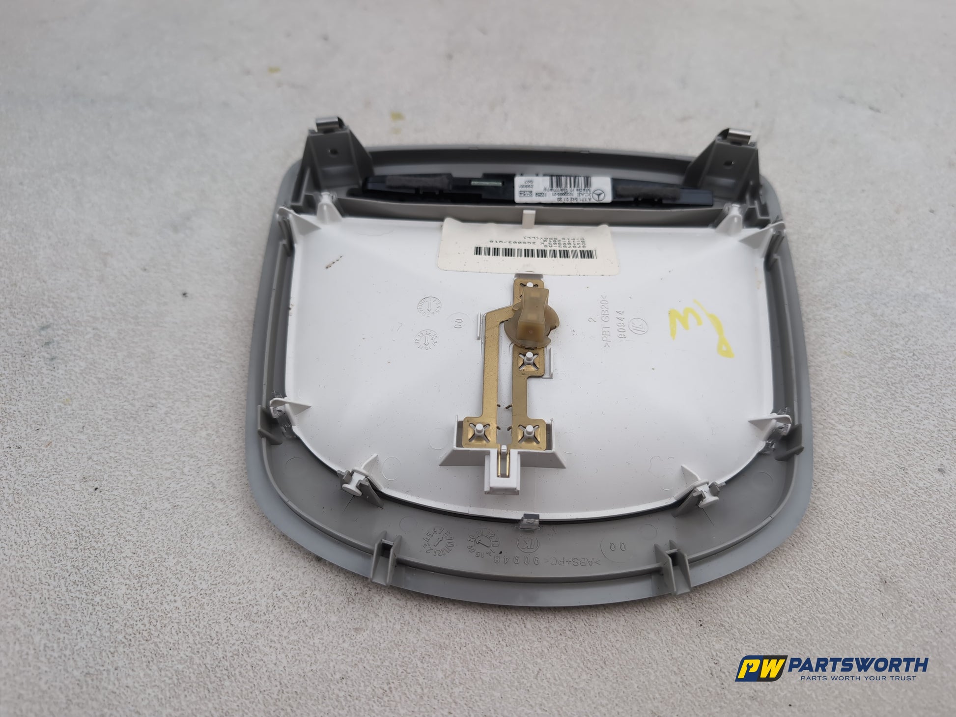 Mercedes-Benz Ml350 Spt Cdi Blueef-Cy Rear Interior Reading Light A1648200123 - photo 5