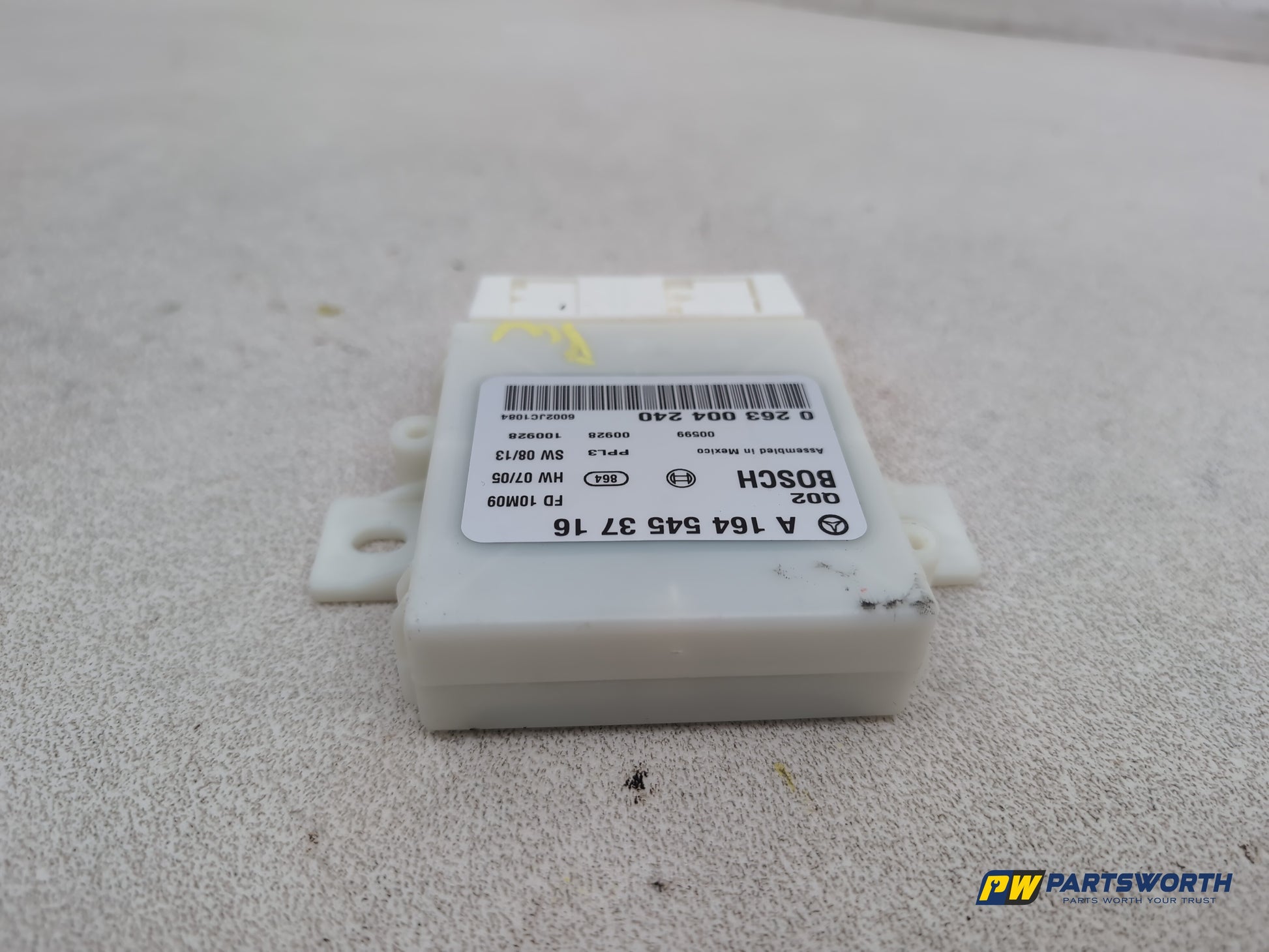 Mercedes-Benz Ml350 Spt Cdi Blueef-Cy A Parking Distance Control Unit Sensor Ecu - photo 5