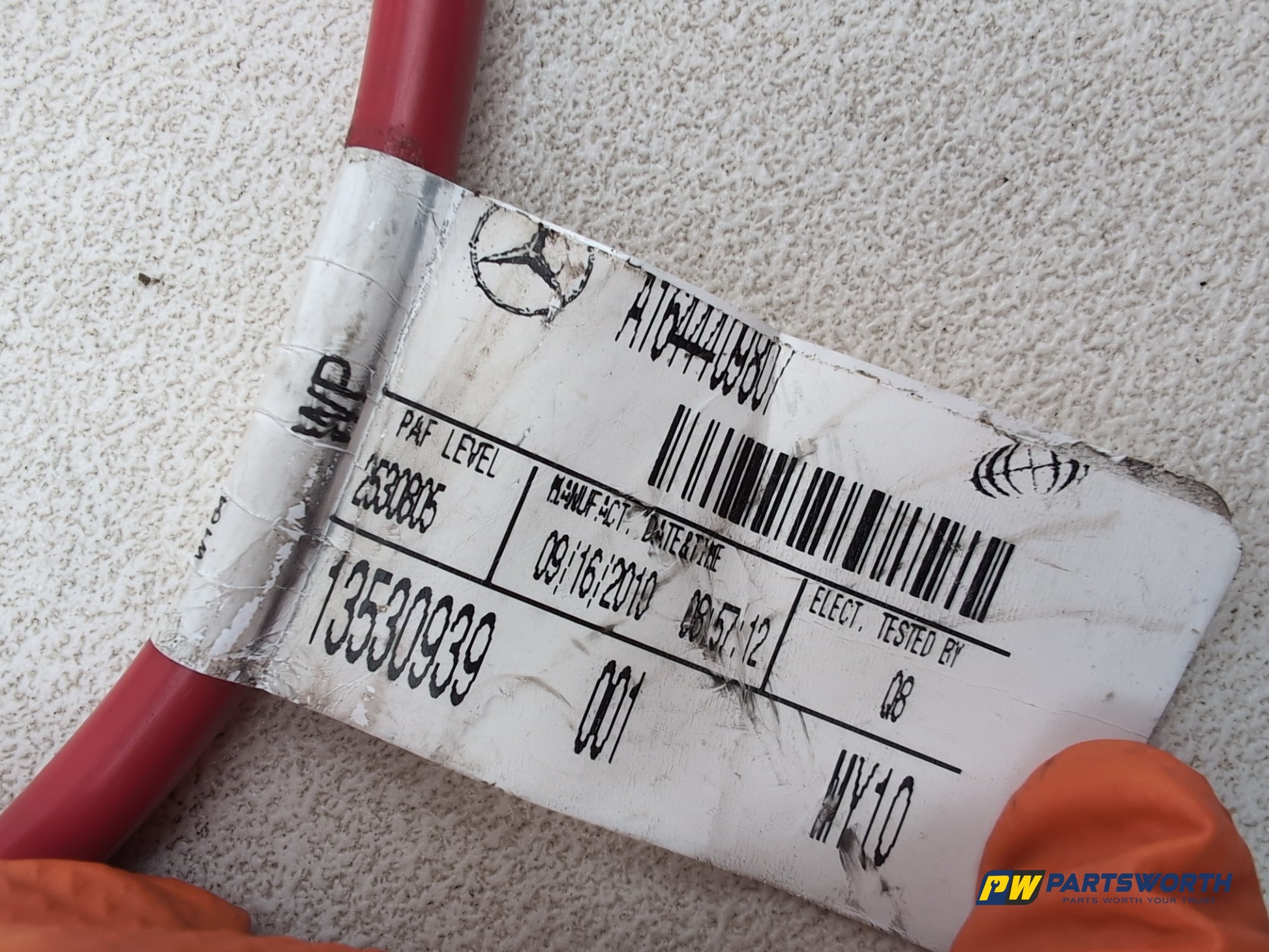 Mercedes-Benz Ml350 Spt Cdi Additional Cable Wiring Heater Booster A1644409807 - photo 5