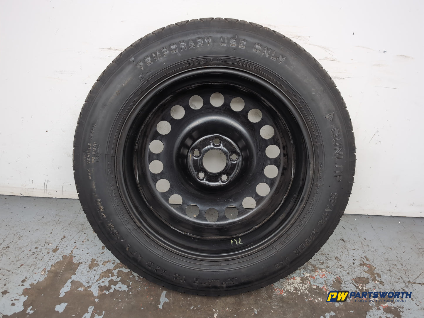 Space Saver Spare Wheel and Tool Kit  3