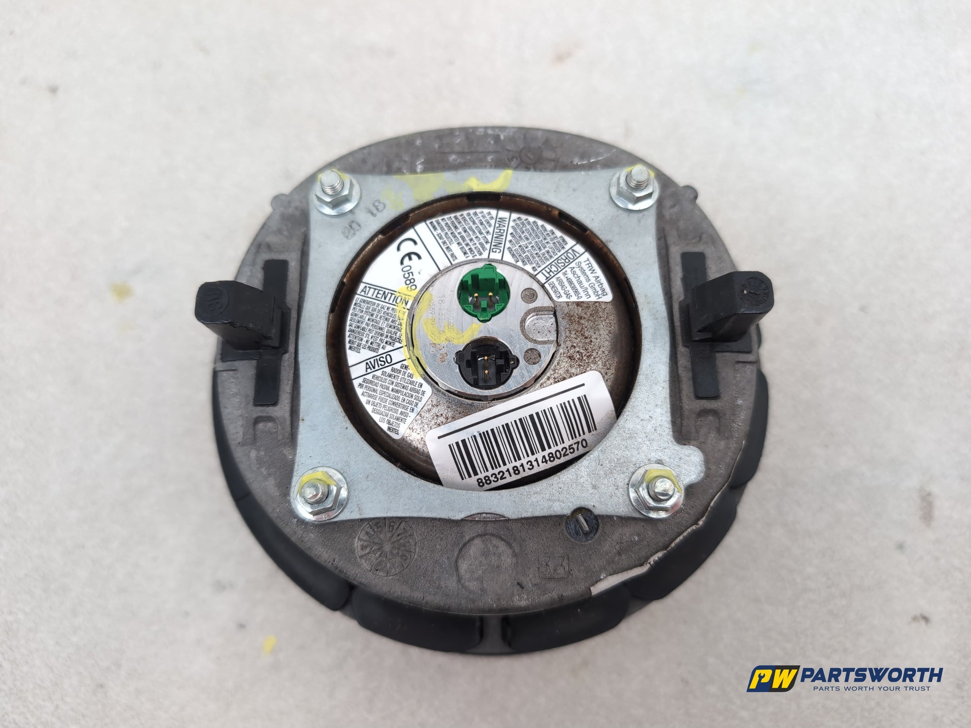 Steering Wheel Airbag Cover 4