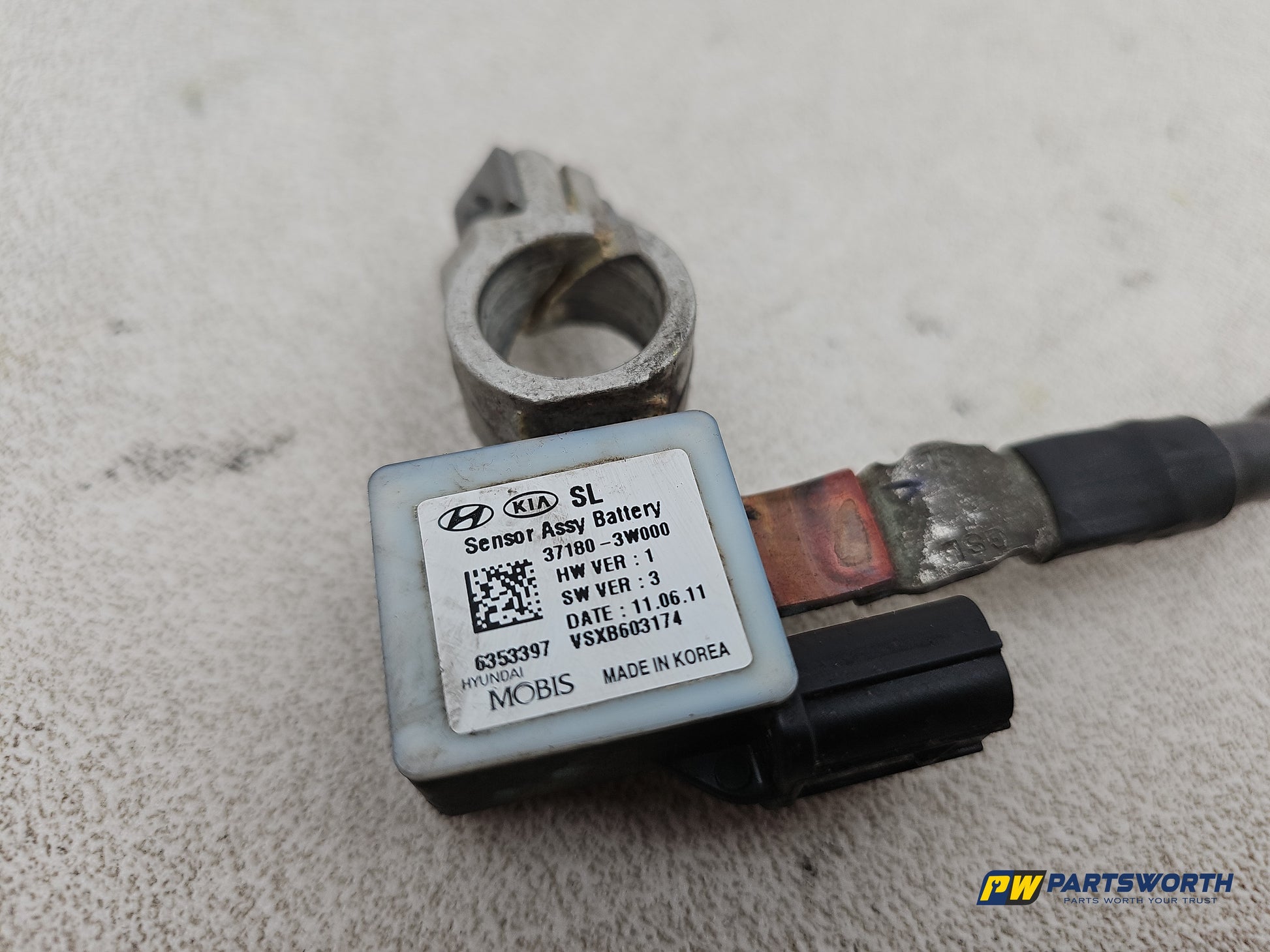 Negative battery terminal  5