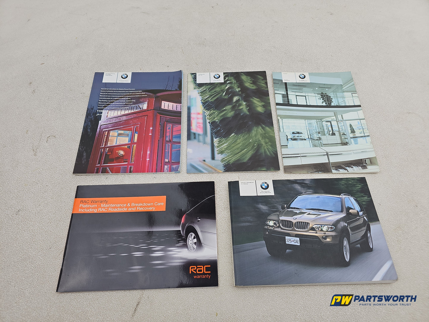 Bmw X5 Owners Manual Handbook And Wallet - photo 5