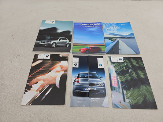 Bmw 116i 118i 120i 130i 118d 120d Owners Manual Handbook And Wallet - photo 2