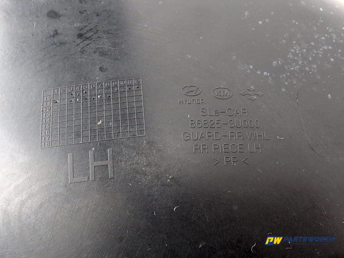 Moulding Wheel Arch Rear LH 5