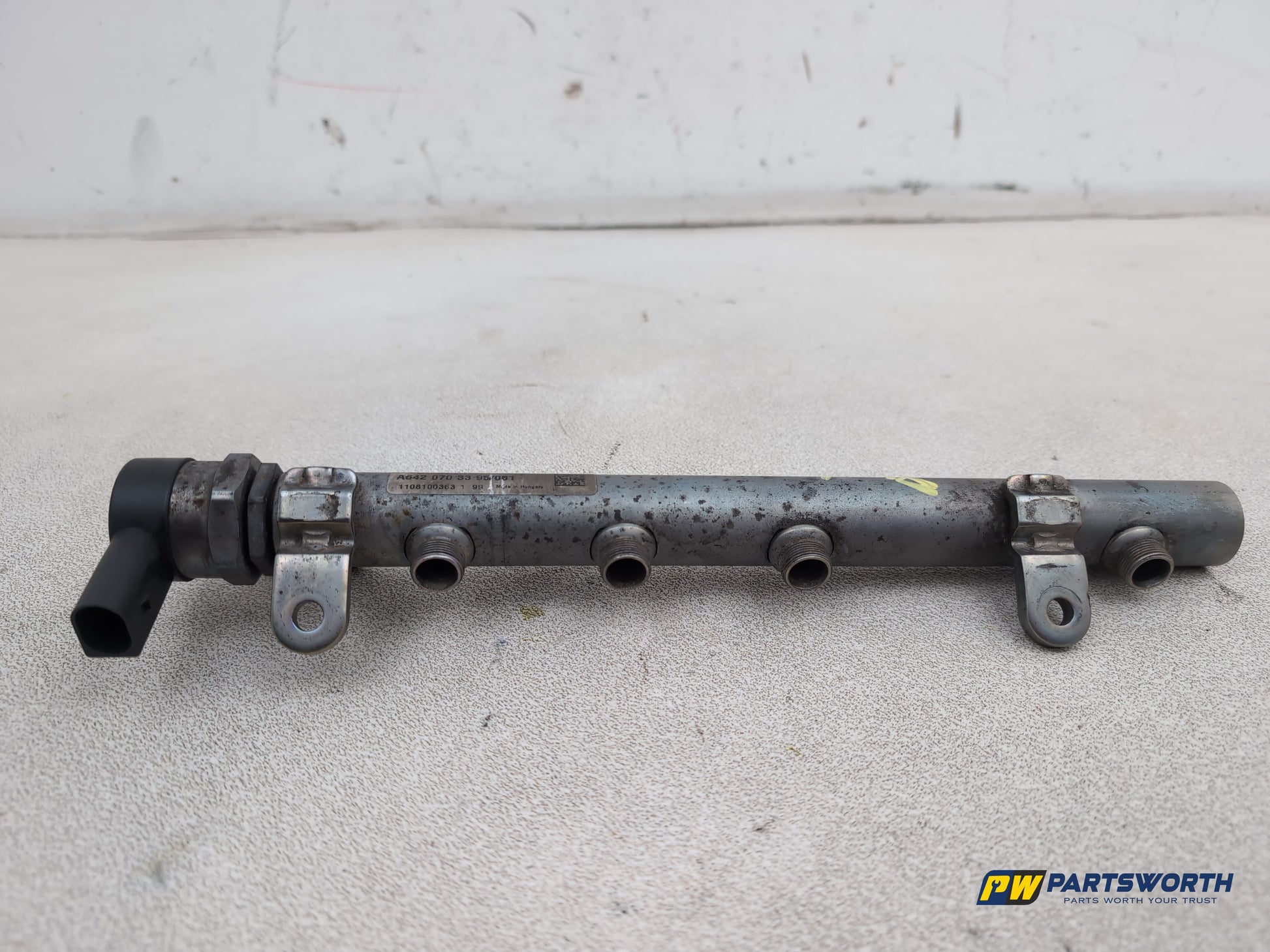 Mercedes-Benz Ml300 Sport Cdi Blue-Cy Injector Fuel Rail 3.0l Diesel A6420703395 - photo 5