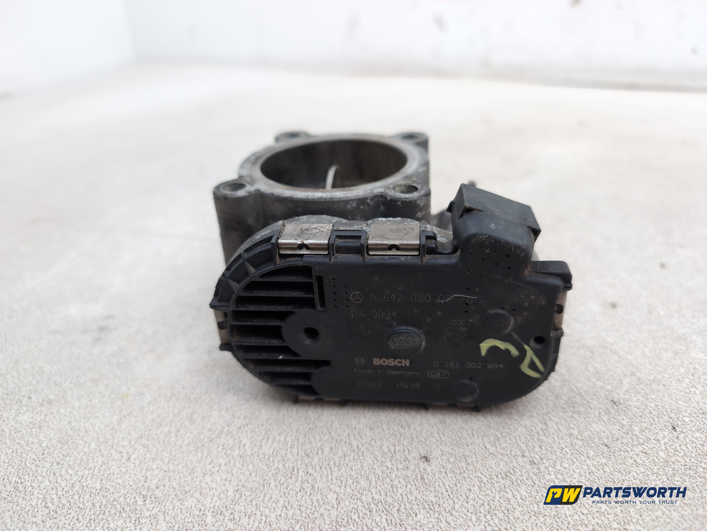 Mercedes-Benz Ml300 Sport Cdi Blue-Cy A Throttle Body A6420900270 2009-2011 - photo 5
