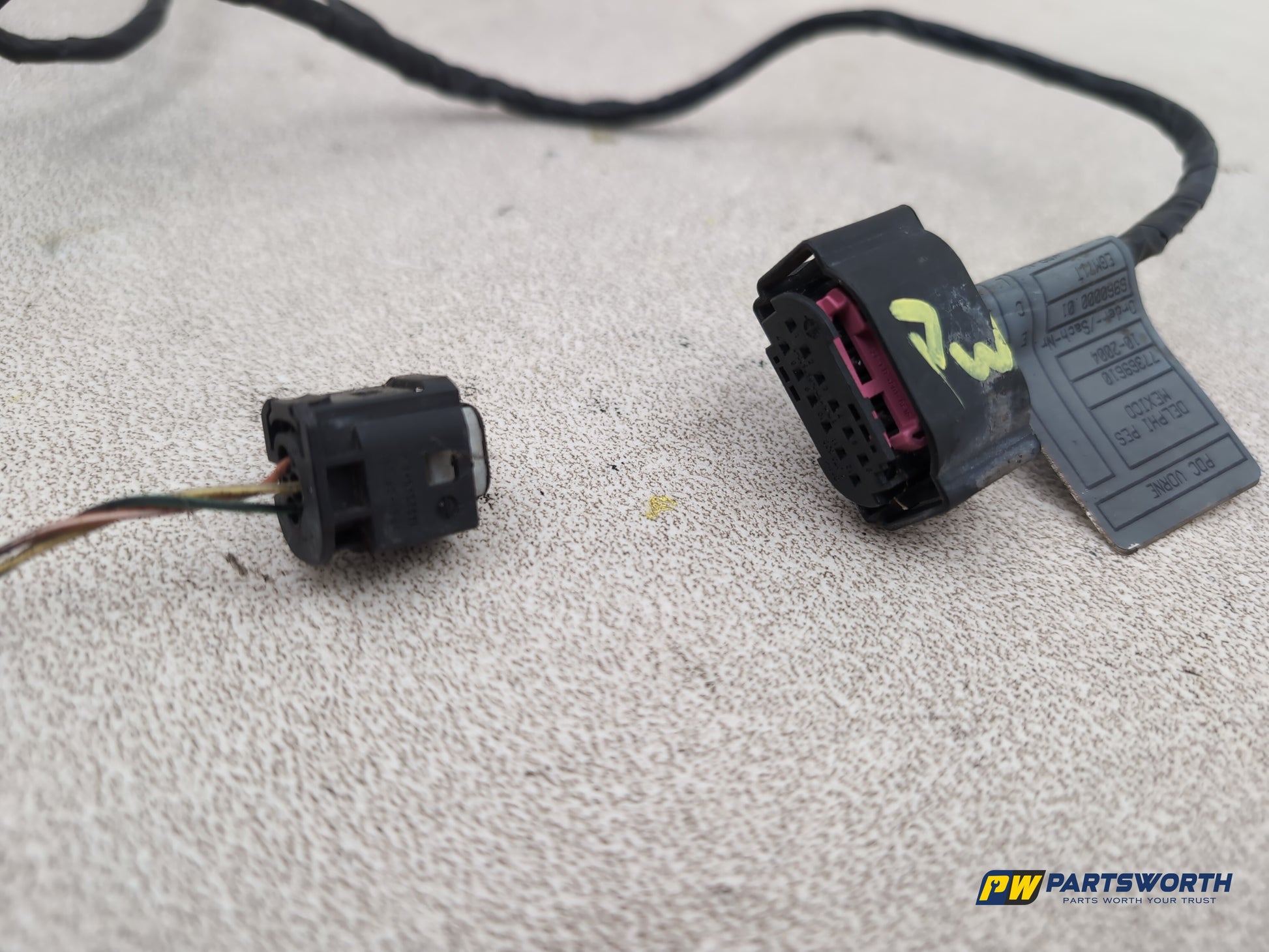 Bmw X5 Facelift Front Parking Sensor Wiring Loom 2000-2006 - photo 5