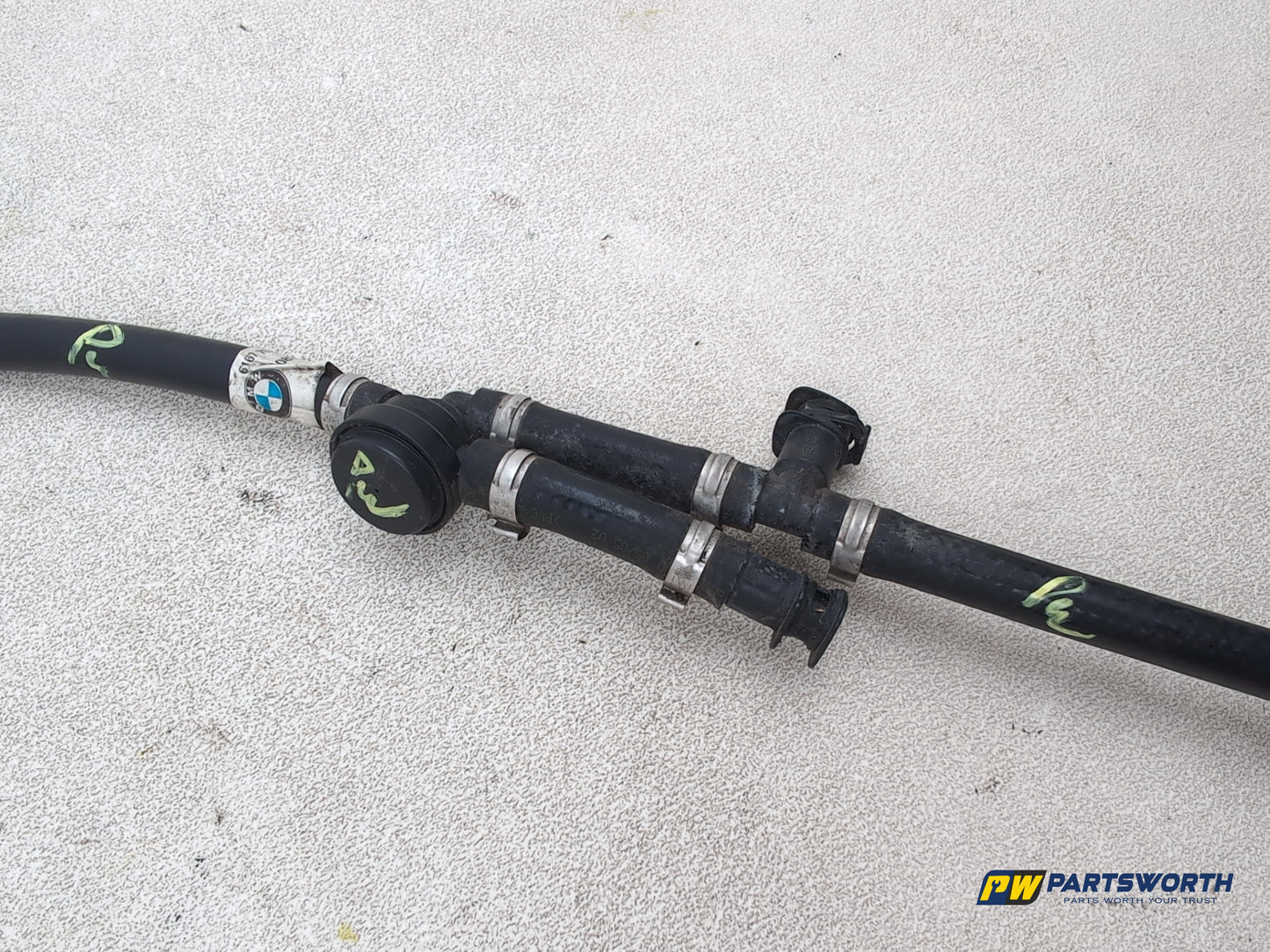 Bmw X5 Facelift Headlight Washer Hose Pipe System 7074759 2000-2006 - photo 5