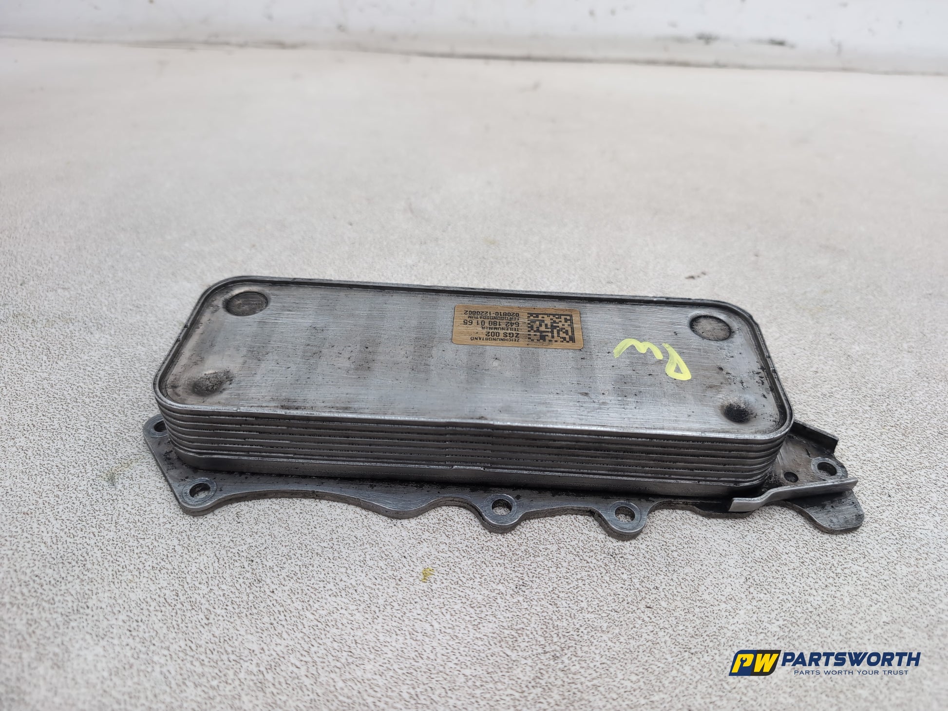 Mercedes-Benz Ml350 Spt Cdi Blueef-Cy A Oil Cooler A6421800165 2009-2011 - photo 5