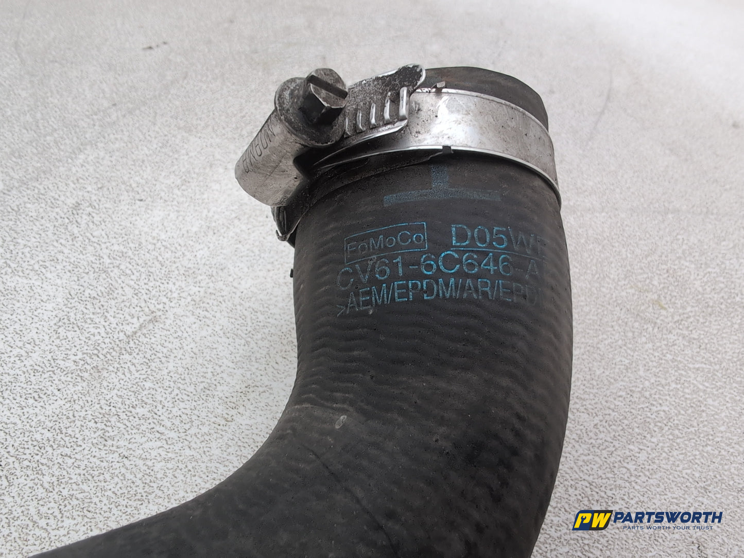 Turbo Intercooler Bottom Hose 5