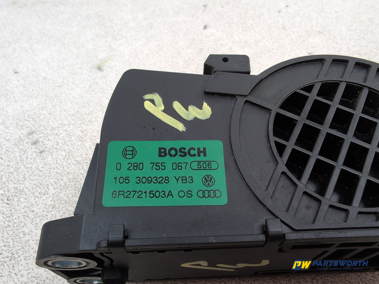Seat Ibiza Sportrider Throttle Accelerator Pedal 6r2721503a 2010-2011 - photo 5
