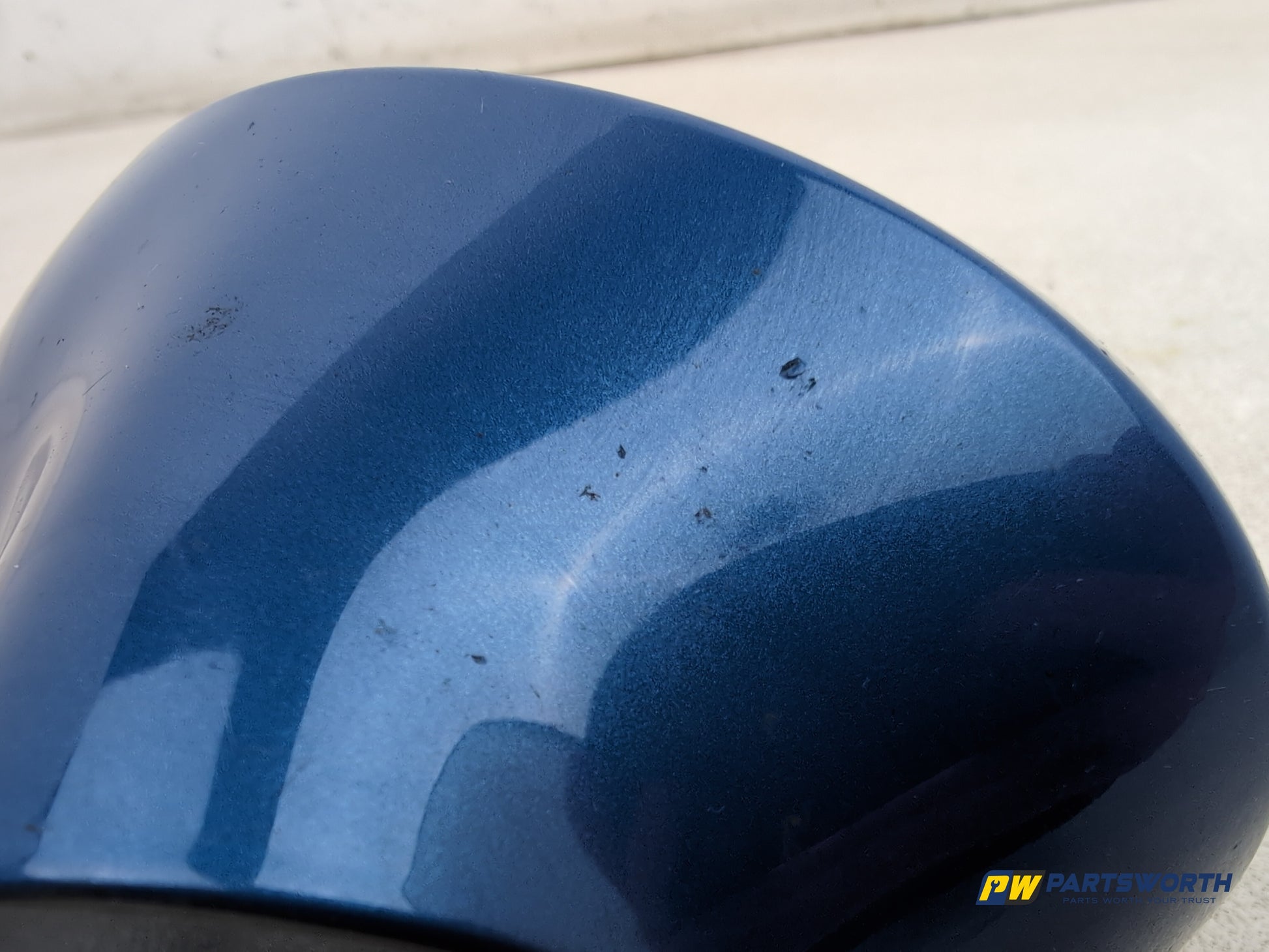 Seat Ibiza Sportrider Door Mirror Rh Driver Side Blue Lz5f 2008-2011 - photo 5