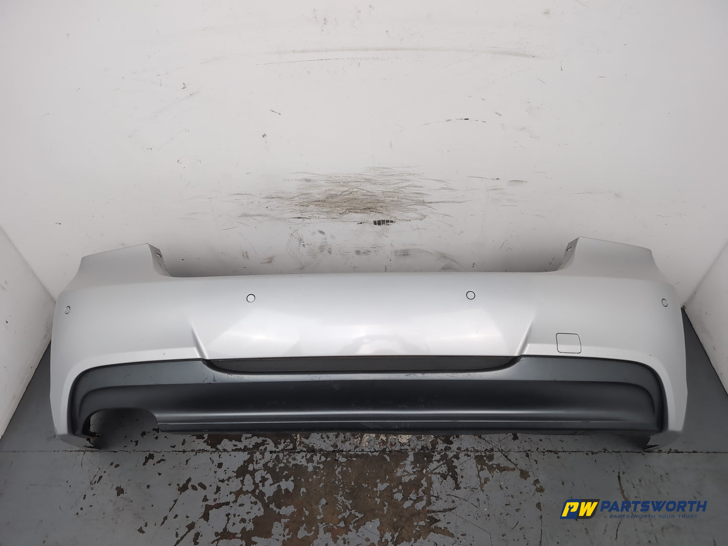 Bmw 320d M Sport Auto 181 Rear Bumper Silver 354 - photo 5