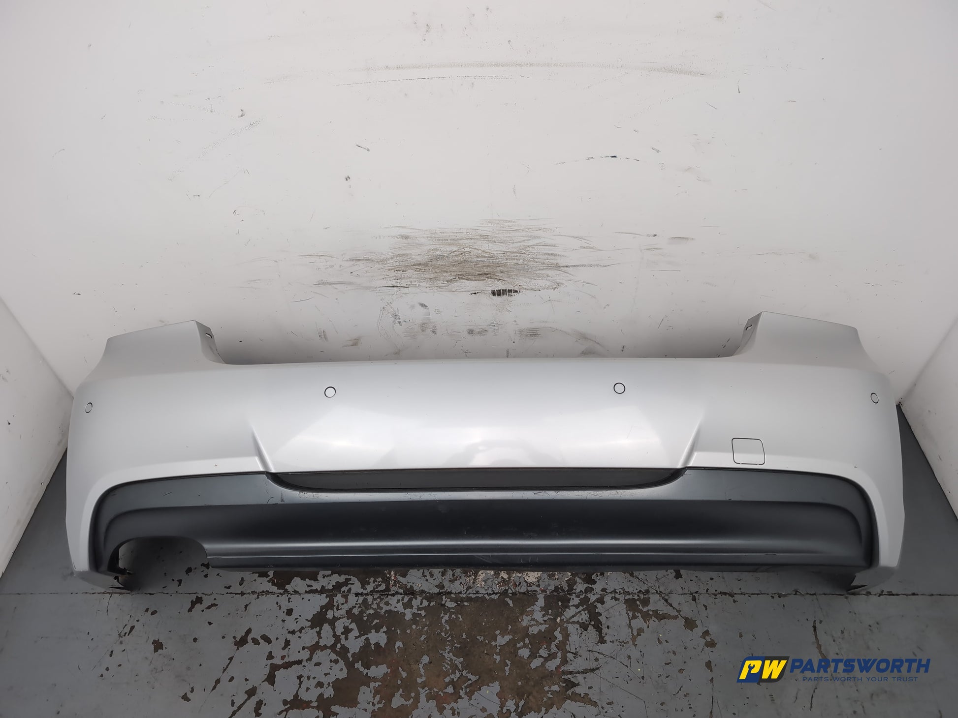 Bmw 320d M Sport Auto 181 Rear Bumper Silver 354 - photo 5