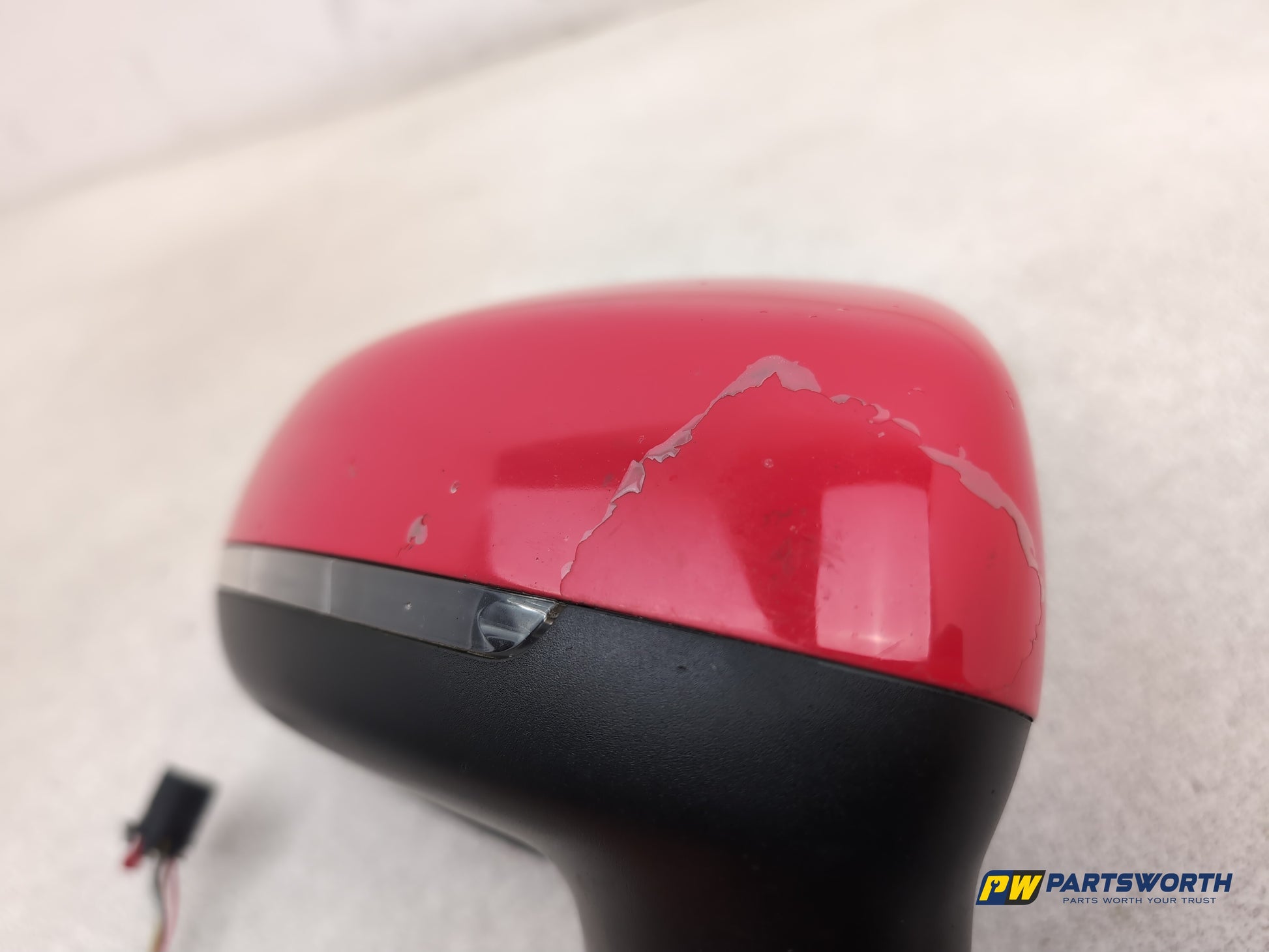 Audi A1 Contrast Edition Tdi Door Mirror Rh Driver Side Red Lz3m 2010-2012 - photo 5
