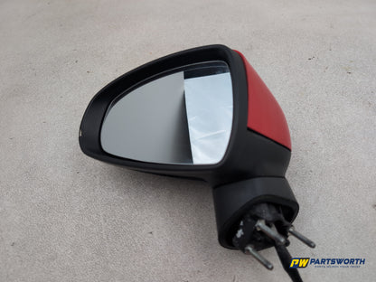 Audi A1 Contrast Edition Tdi Door Mirror Lh Passenger Side Red Lz3m 2010-2012 - photo 5