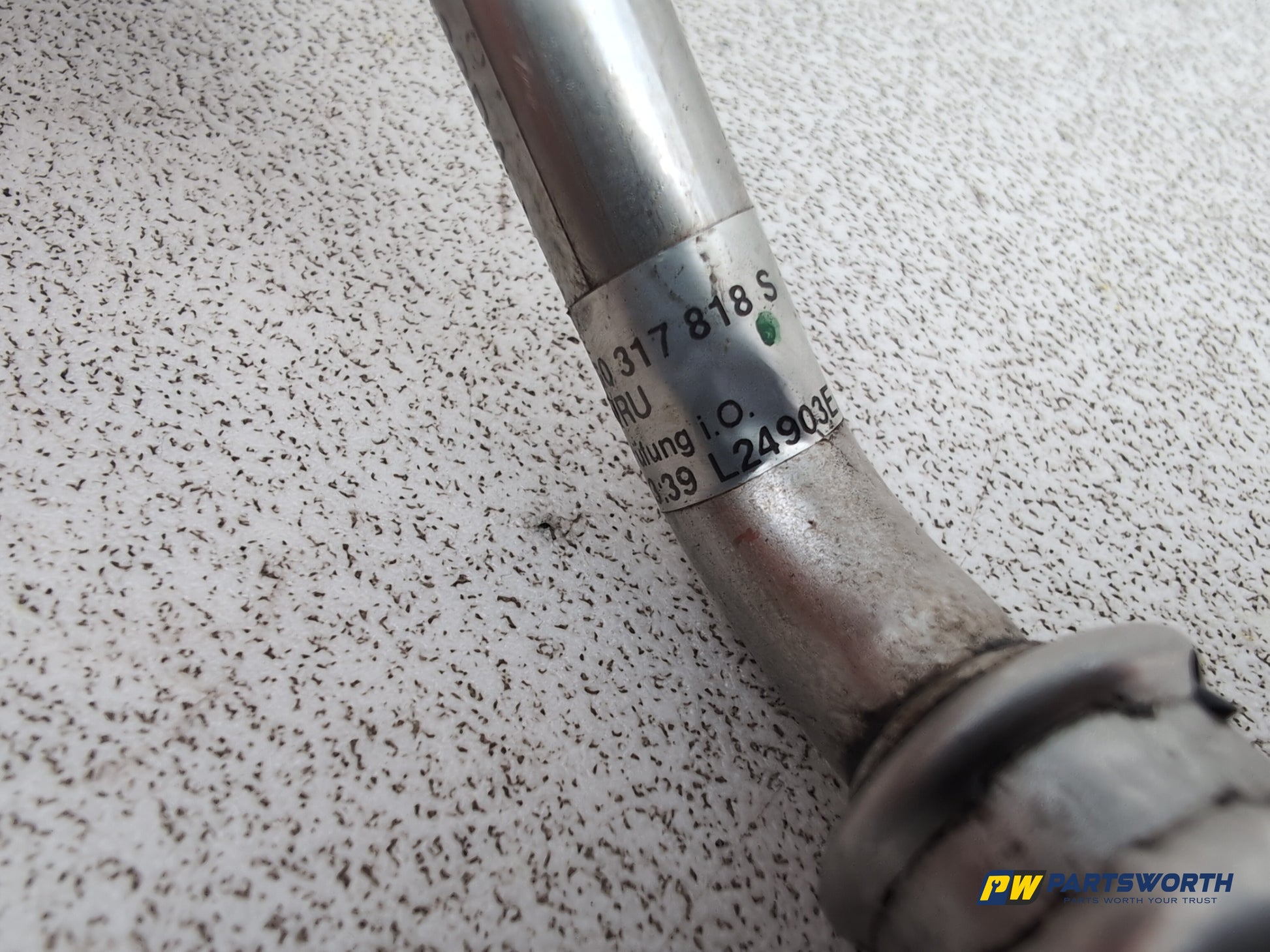 Audi A6 Se Tdi Quattro Auto Gearbox Transmission Oil Cooler Hose Pipe 4g0317818s - photo 5