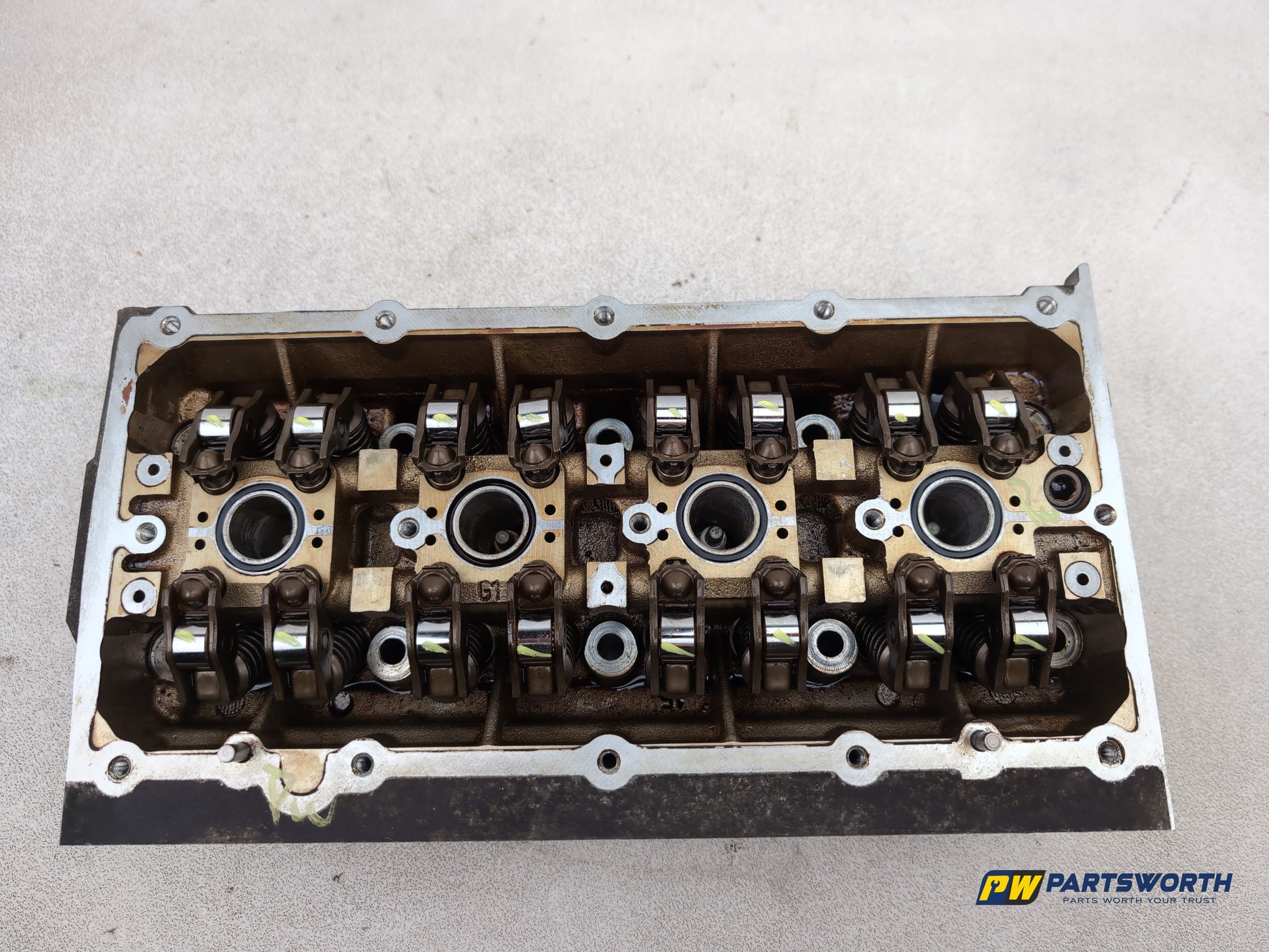 Seat Ibiza Sportrider Bare Cylinder Head 1.4l Petrol Cggb 036103373am 2008-2012 - photo 5