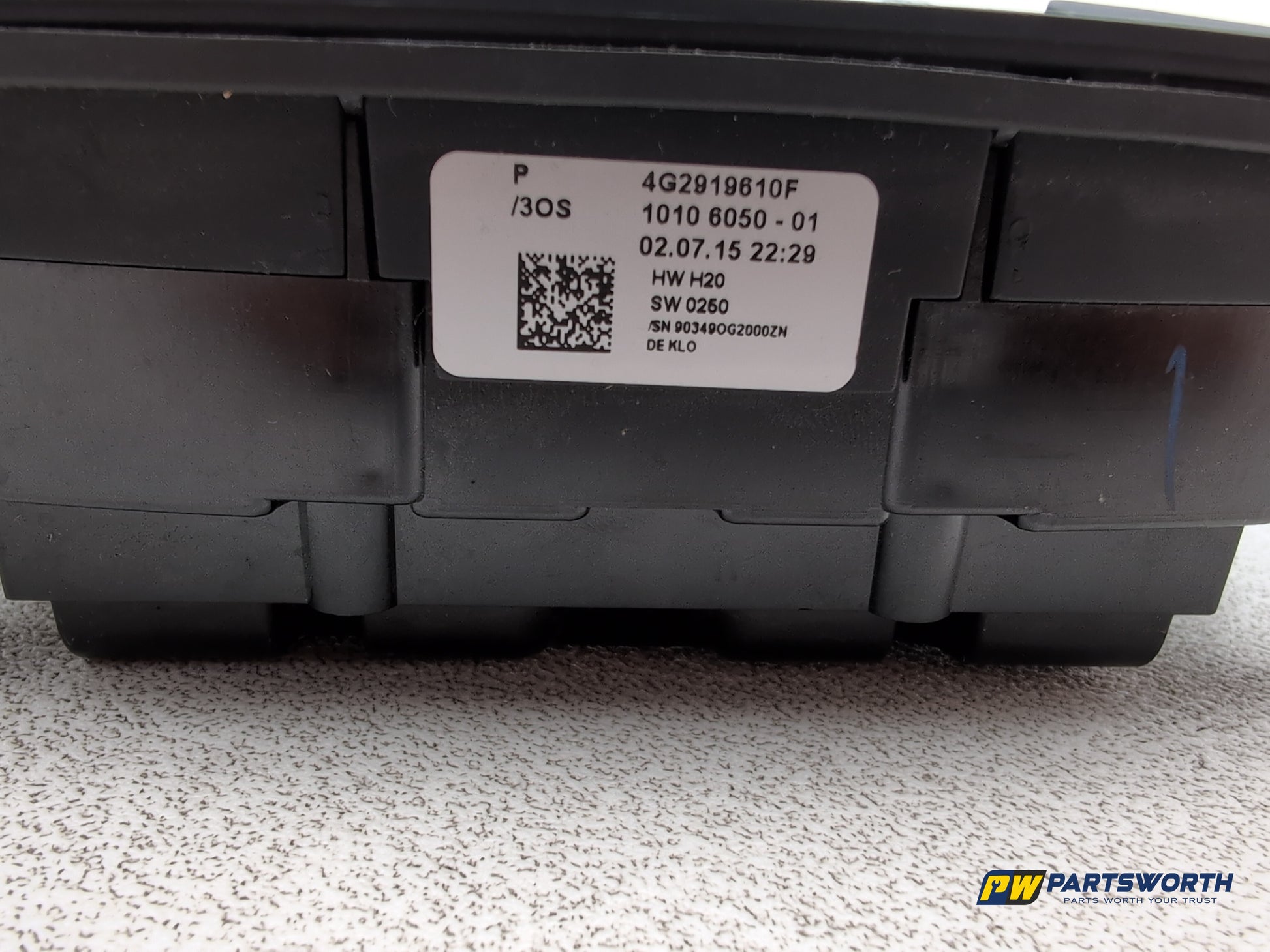 Audi A6 Se Tdi Quattro Auto Centre Console Multimedia Control Switch 4g2919610f - photo 5