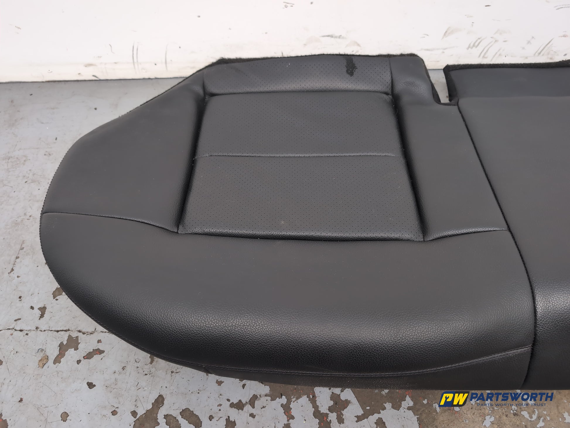 Mercedes-Benz E220 W212 E-Class Rear Bench Seat Black Leather 2009-2016 - photo 5