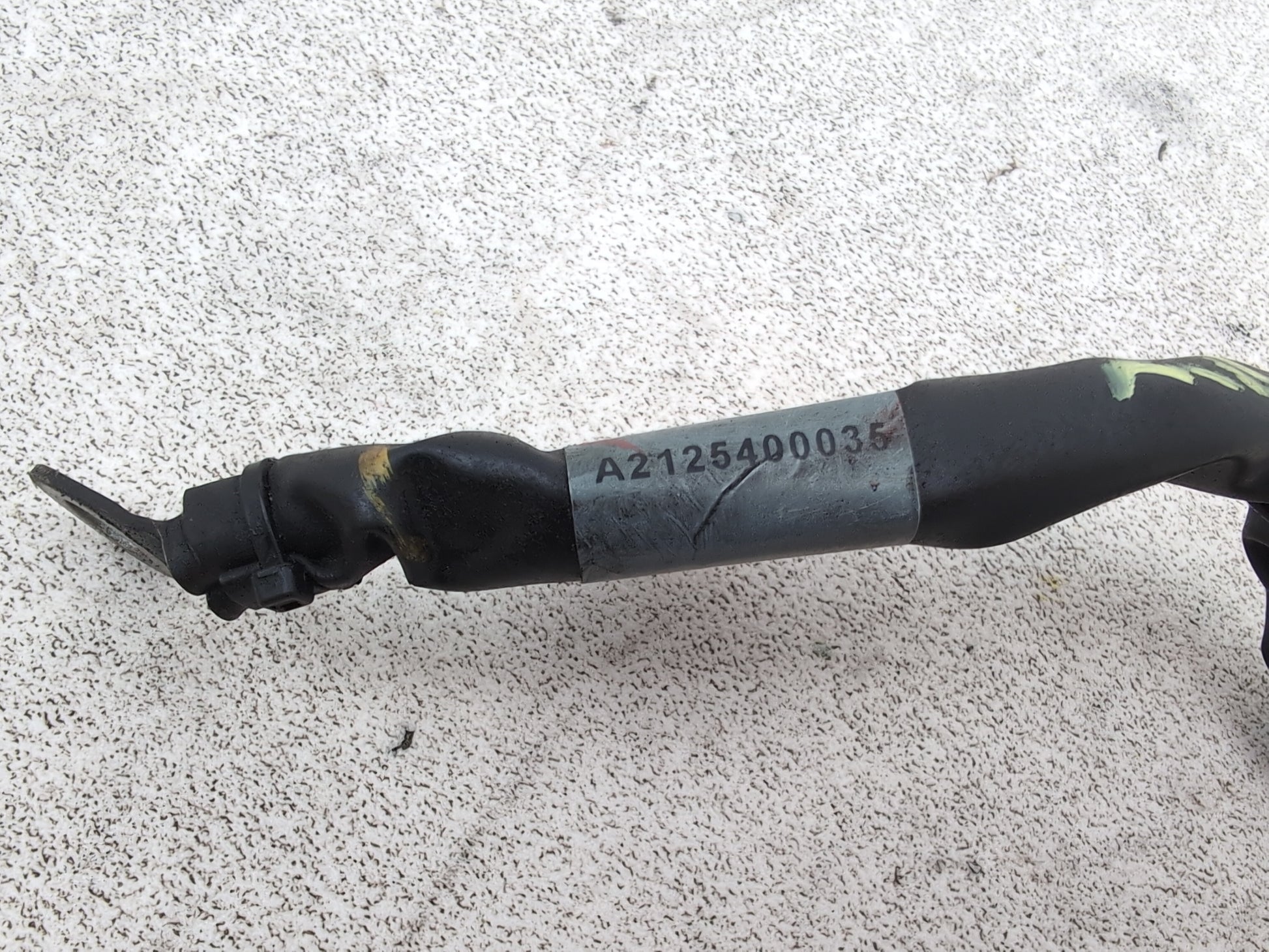 Mercedes-Benz E220 E-Class W212 Negative Battery Terminal Wire A2125400035 - photo 5
