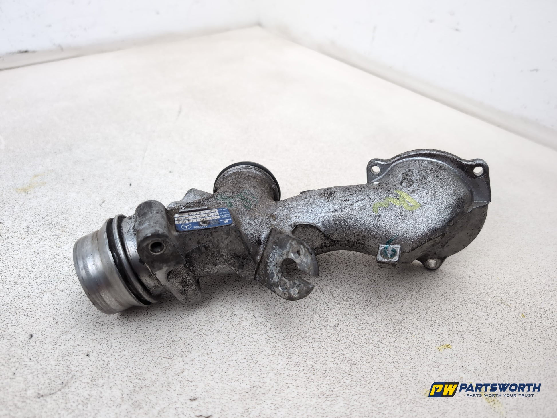 Mercedes-Benz E220 E-Class W212 Turbocharger Pipe A6510903480 2009-2016 - photo 5