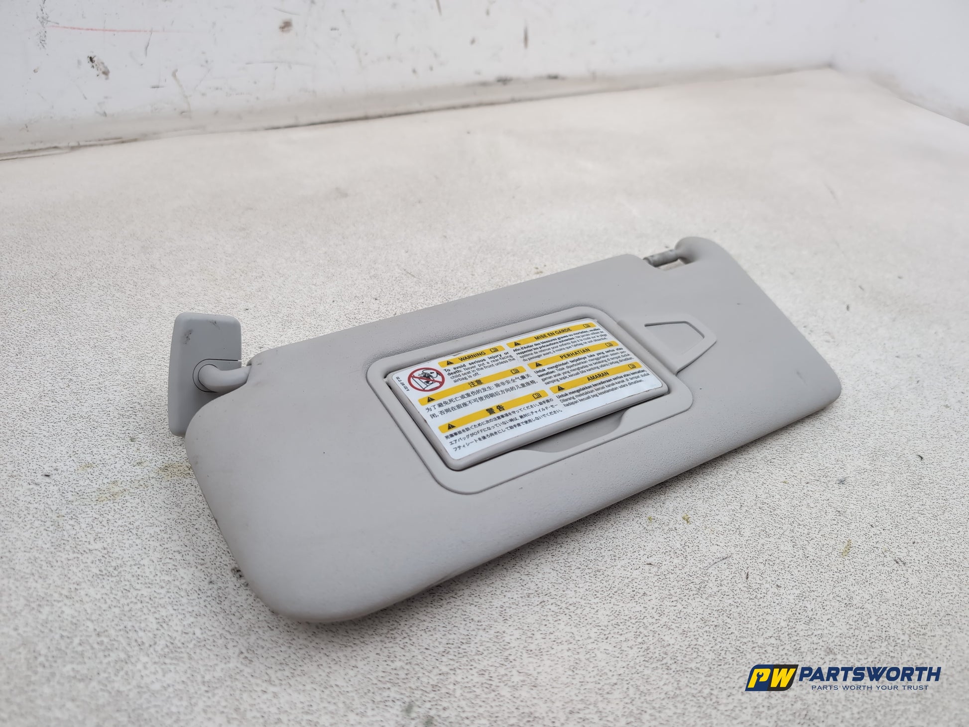 Mercedes-Benz B200 B-Class W245 Sin Visor Lh Passenger Side 2005-2011 - photo 4