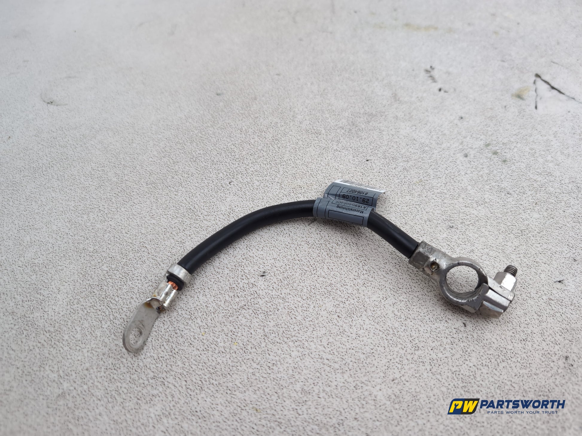 Mercedes-Benz B200 B-Class W245 Negative Battery Terminal Cable A1695406409 - photo 5