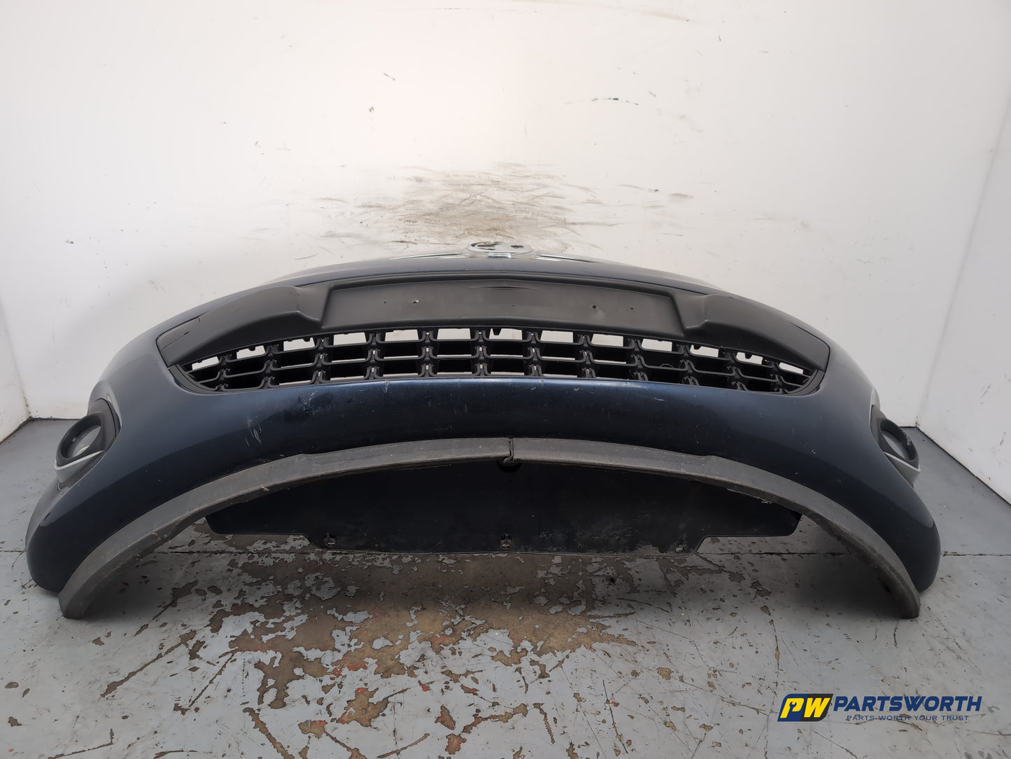 Vauxhall Corsa Se Hatchback Front Bumper Blue Z22a 2006-2011 - photo 5