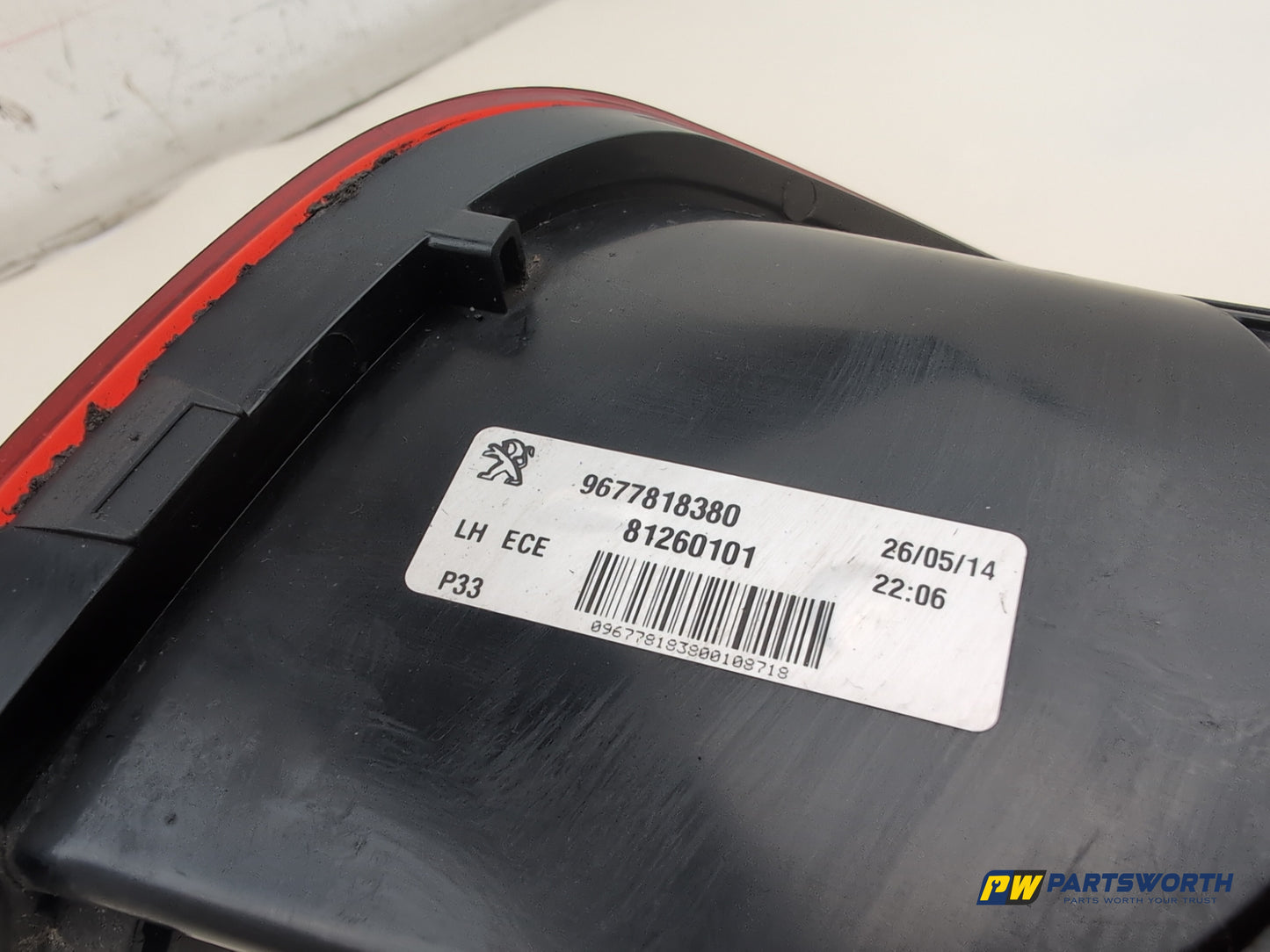 Lamp Assembly Rear Inner LH 5