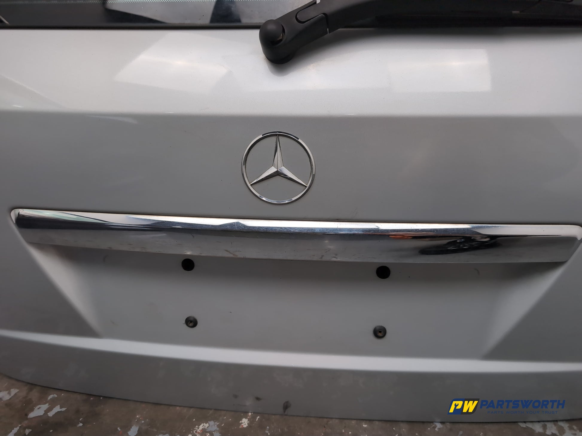 Mercedes-Benz B200 B-Class W245 Mpv Boot Lid Silver 761 2005-2011 - photo 5