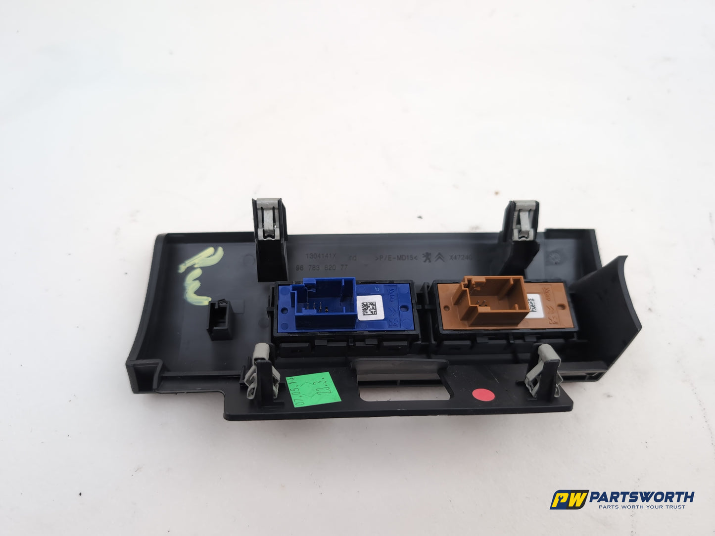 Peugeot 308 Allure Blue Esp Traction Eco Drive Control Switch Panel 9678382077 - photo 5