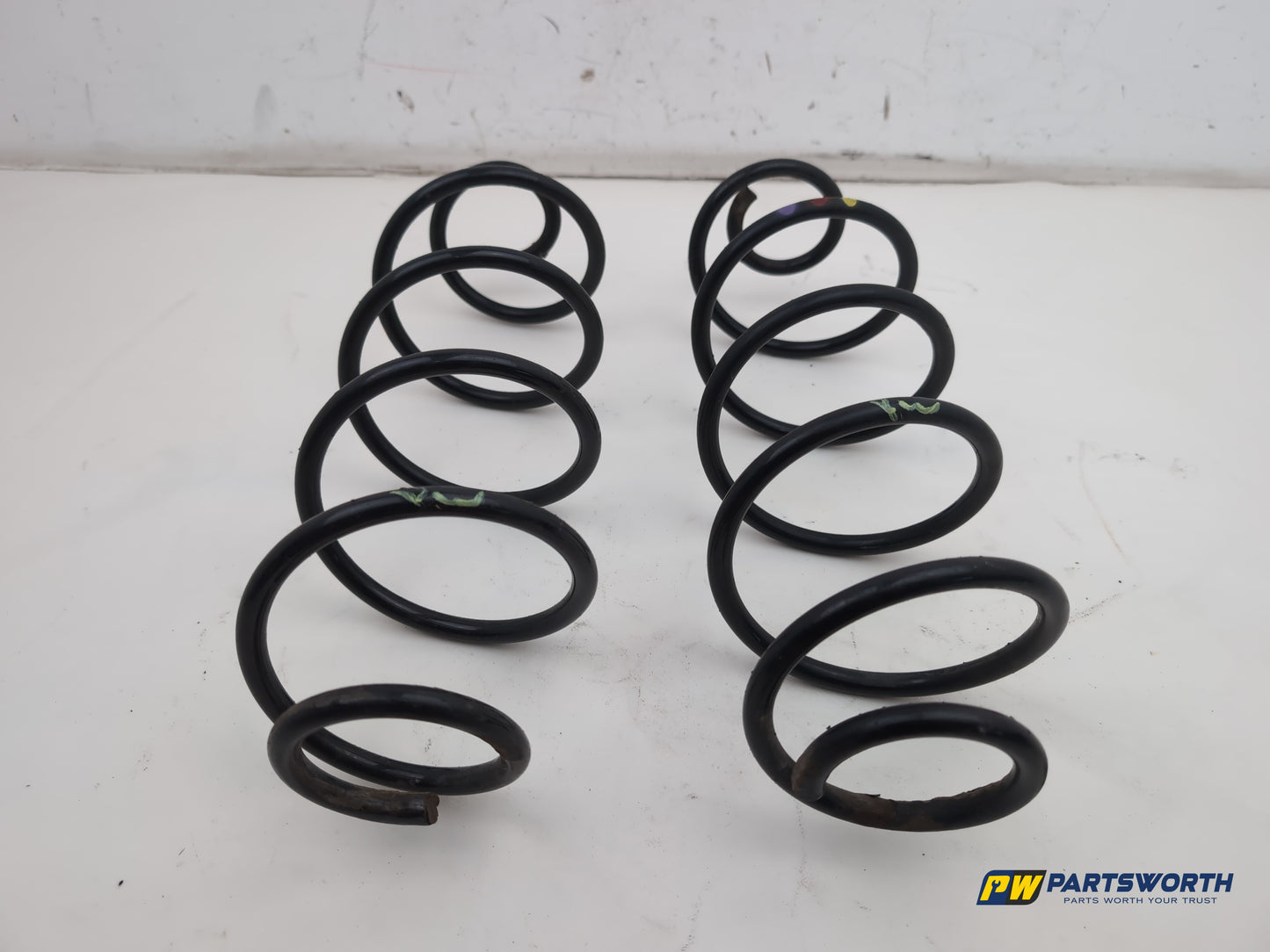 Peugeot 308 Allure Blue Hdi 1.6l Diesel Rear Spring Coil Pair 2013-2021 - photo 5