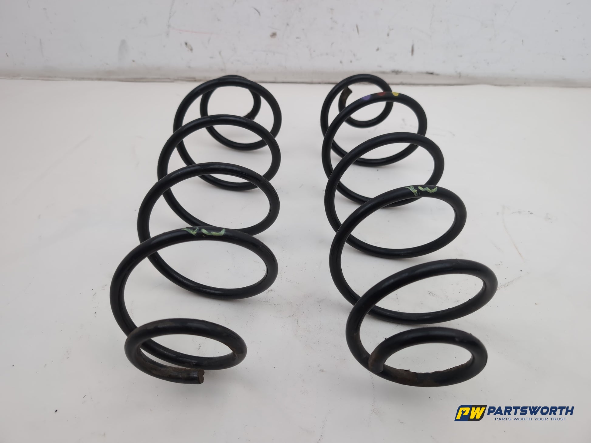 Peugeot 308 Allure Blue Hdi 1.6l Diesel Rear Spring Coil Pair 2013-2021 - photo 5