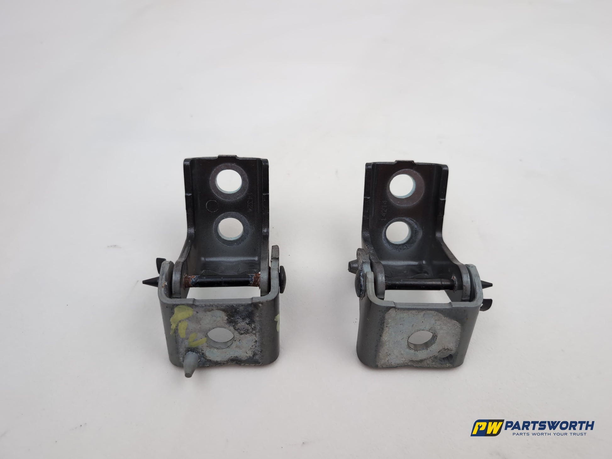 Peugeot 308 Allure Blue Hdi Passenger Side Lh Rear Door Hinge Pair 2013-2021 - photo 5