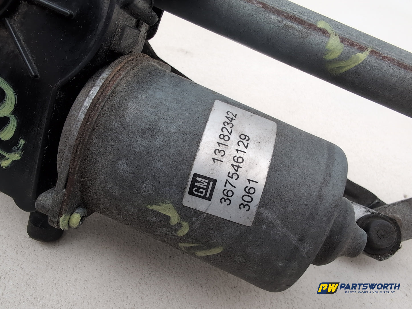 Vauxhall Corsa Se Front Wiper Mechanism Linkage And Motor 13182342 2006-2014 - photo 5